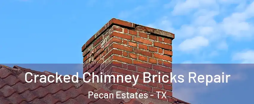 Cracked Chimney Bricks Repair Pecan Estates - TX