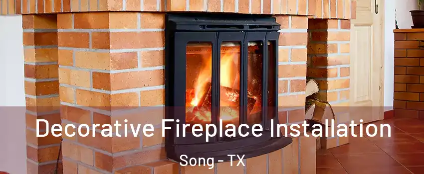 Decorative Fireplace Installation Song - TX