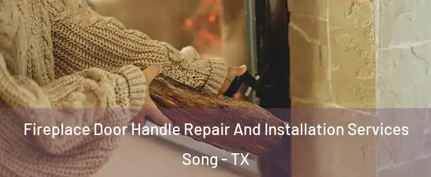 Fireplace Door Handle Repair And Installation Services Song - TX
