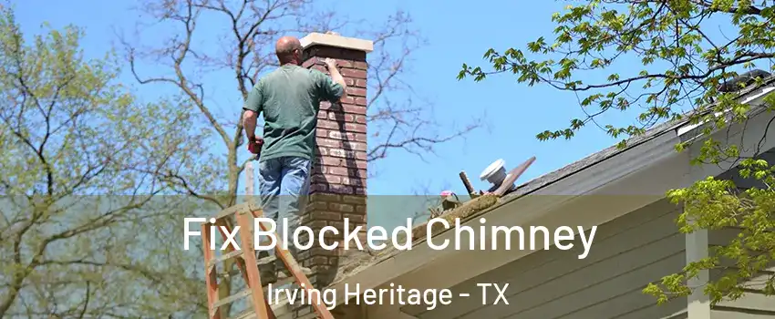 Fix Blocked Chimney Irving Heritage - TX