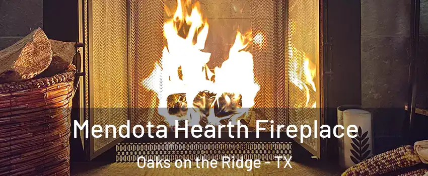 Mendota Hearth Fireplace Oaks on the Ridge - TX