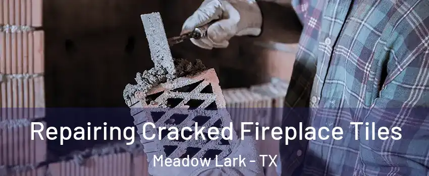 Repairing Cracked Fireplace Tiles Meadow Lark - TX
